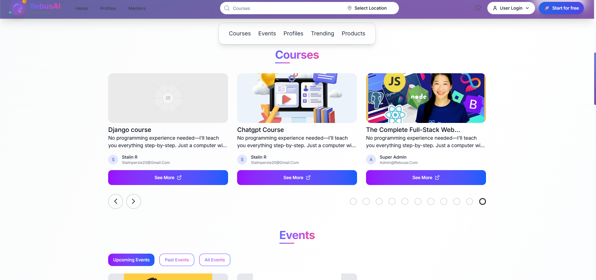 Courses that Empower and Earn.